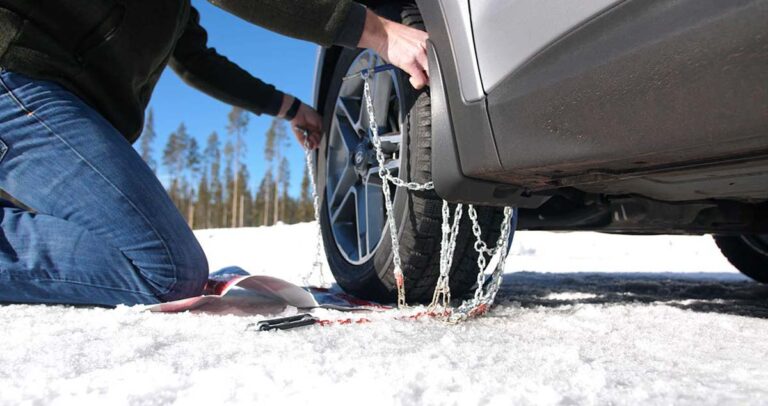 How To Put Snow Chains